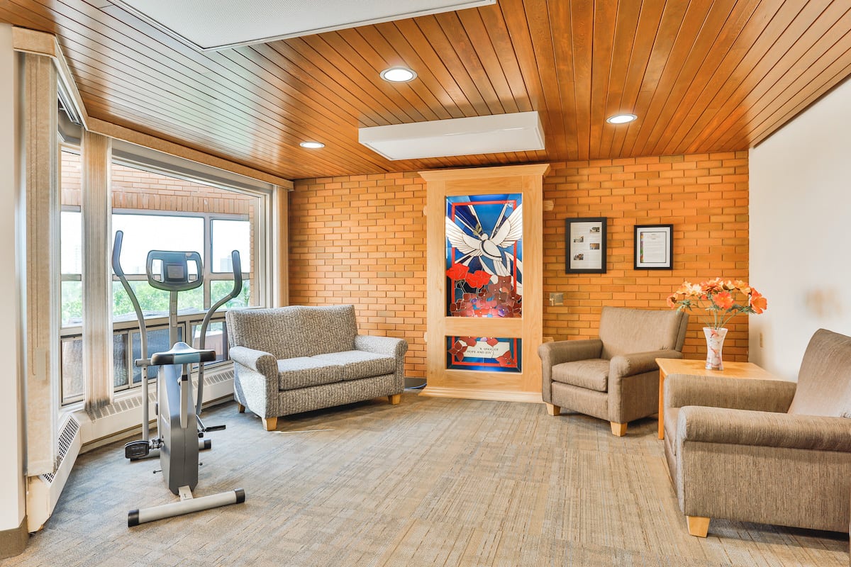 Sitting and Exercise Area