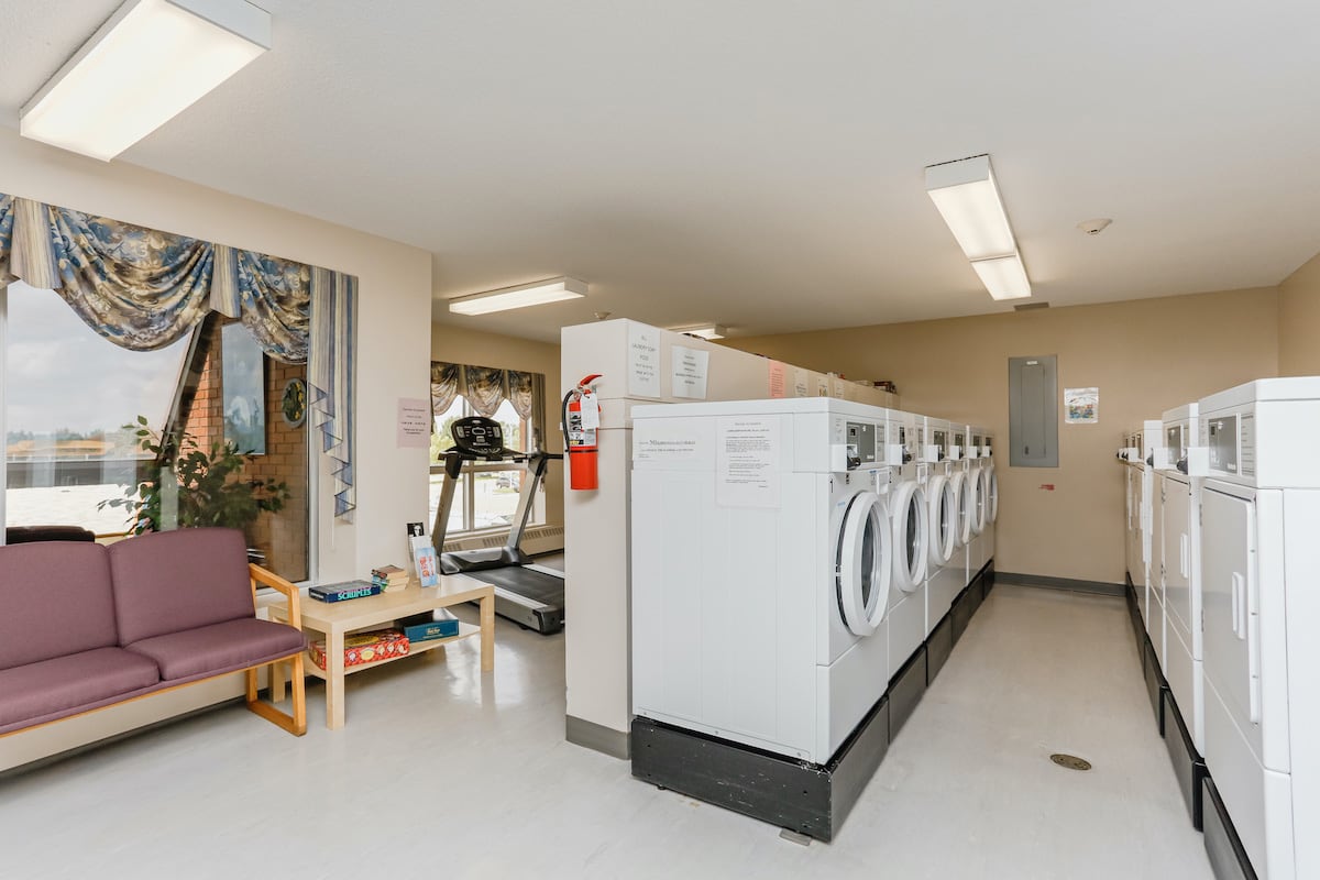 Laundry Room and Exercise Area