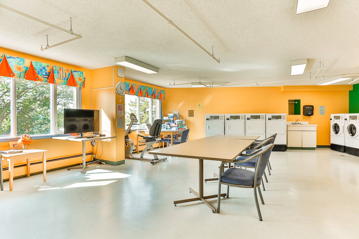 Laundry Room and Exercise Area