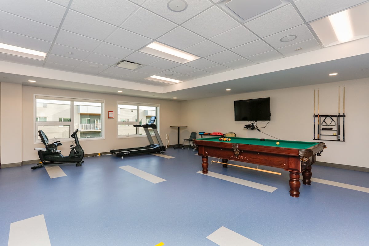 Exercise and activity room