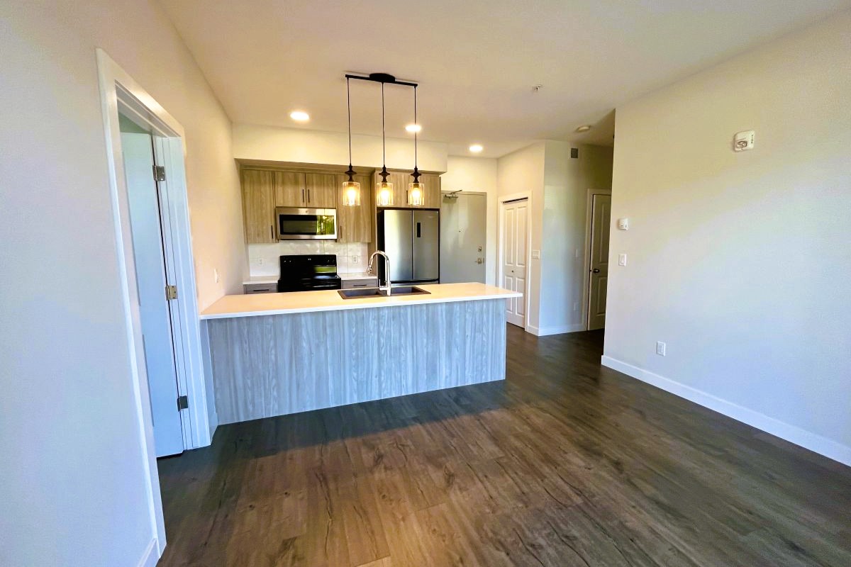 Two Bedroom Suite Living Room and Kitchen
